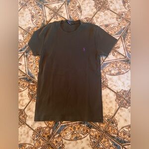 Ralph Lauren 100% cotton short sleeve forest green top size medium